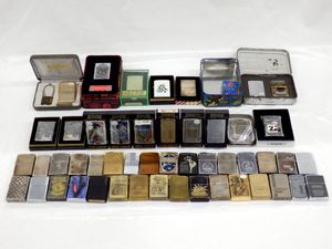 価格セール ZIPPO 大量まとめ 49個 着火未確認 ジャンク アメリカ