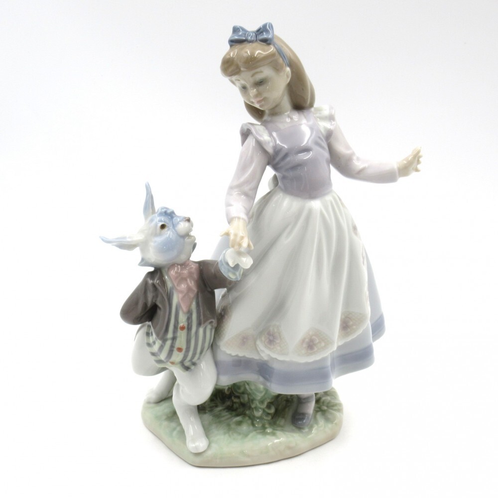 リヤドロ　 アリス・イン・ワンダーランド　不思議の国のアリス 1円〜 Lladro リヤドロ 5740 不思議の国のアリス アリス・イン