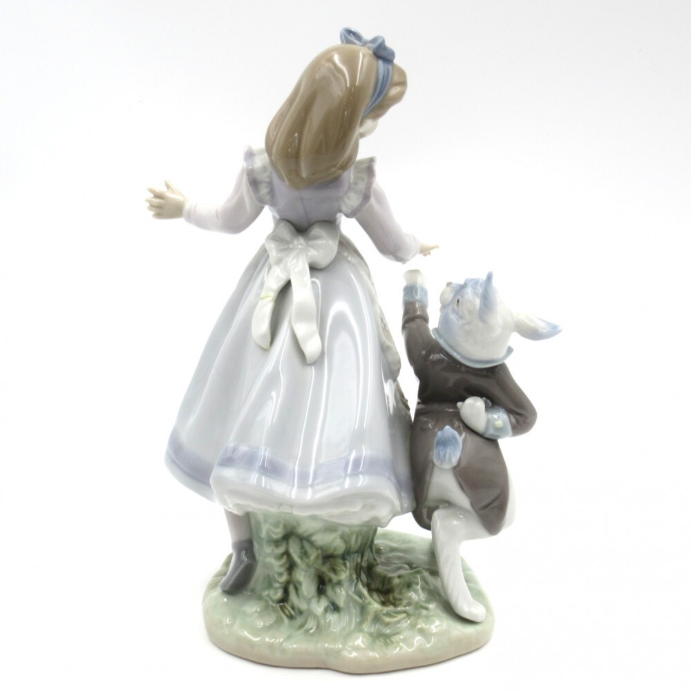 1円〜 Lladro リヤドロ 5740 不思議の国のアリス アリス・イン