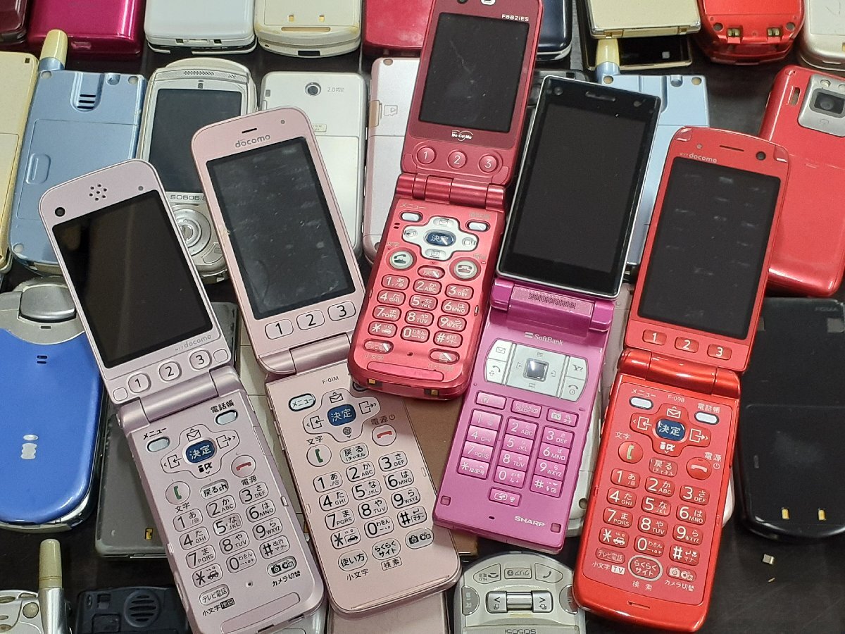 携帯 ガラケー 【0501S1】 50個 ジャンク品 中古品 携帯電話 ※大量出品