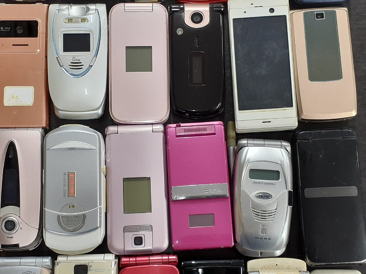 携帯 ガラケー 【0501S1】 50個 ジャンク品 中古品 携帯電話 ※大量出品