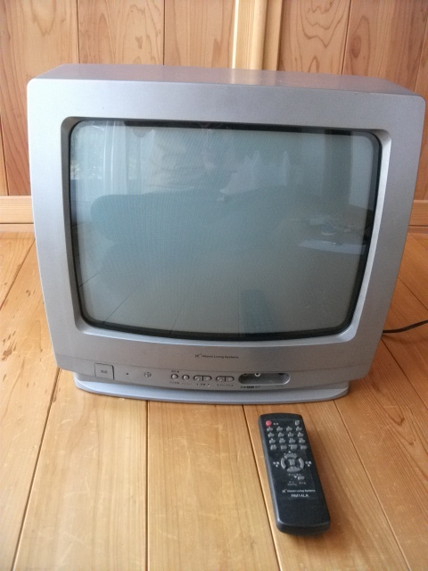 即決 日立 ブラウン管 カラーテレビ 14CL-HR80 HITACHI LIVING SYSTEME