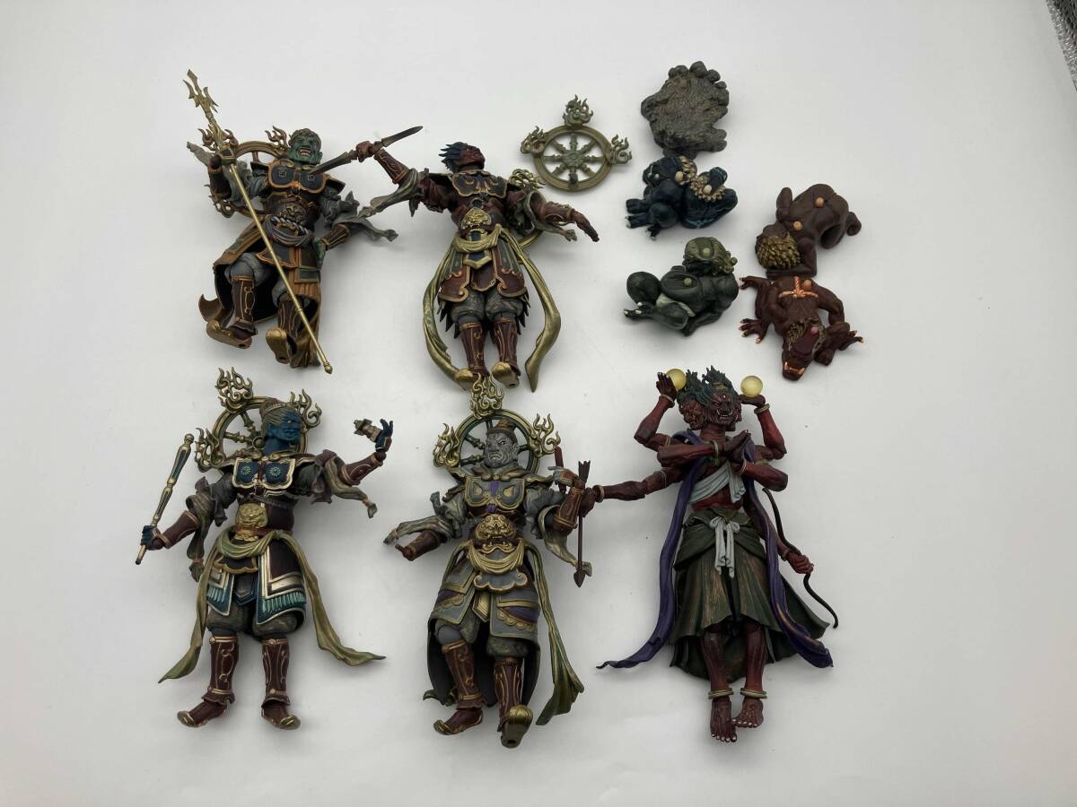 1円スタート】 海洋堂 リボルテックタケヤ 阿修羅 増長天 多聞天 等 5