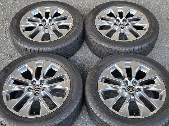 トヨタ純正 RAV4純正 19インチ 235/55R19 7.5J +40 美品 2023年モデル