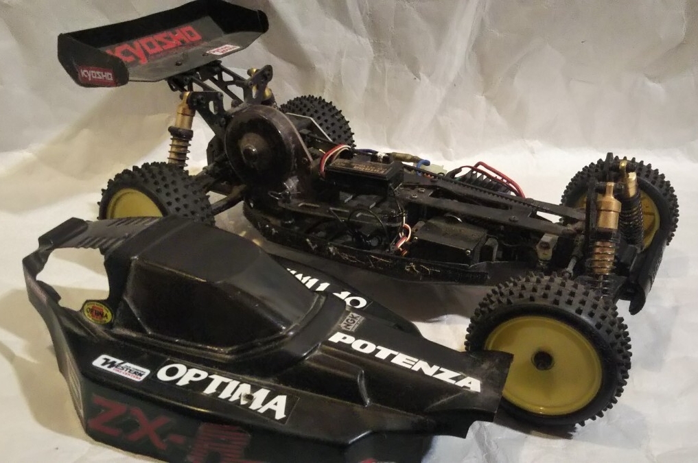当時物】『京商 レーザーZX-R』1/10 RC ラジコンバギー / KYOSHO LAZER