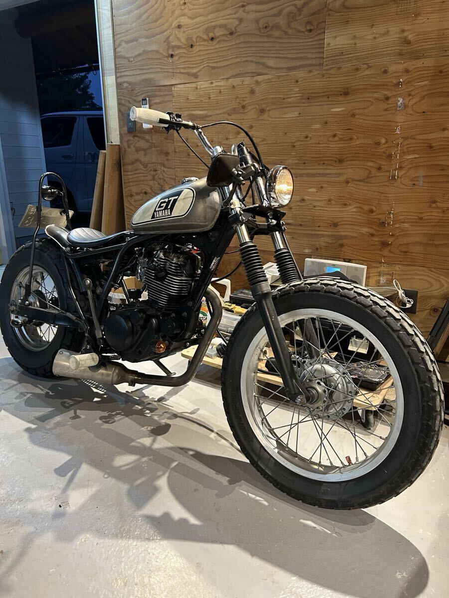 TW200 純正マフラー YAMAHA ヤマハ TW200 5LB 純正サイレンサー 2JX TW225 TW200E 純正