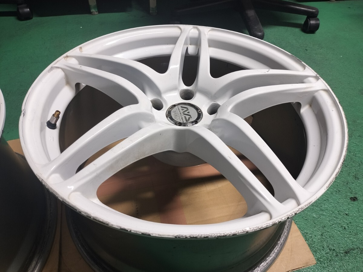 AVS Model 5 18インチ 9j＋20モデ5 ドリケツ 希少 YOKOHAMA AVS モデル5 18インチ 9J +20 5H 114.3 MODEL5 ドリケツ