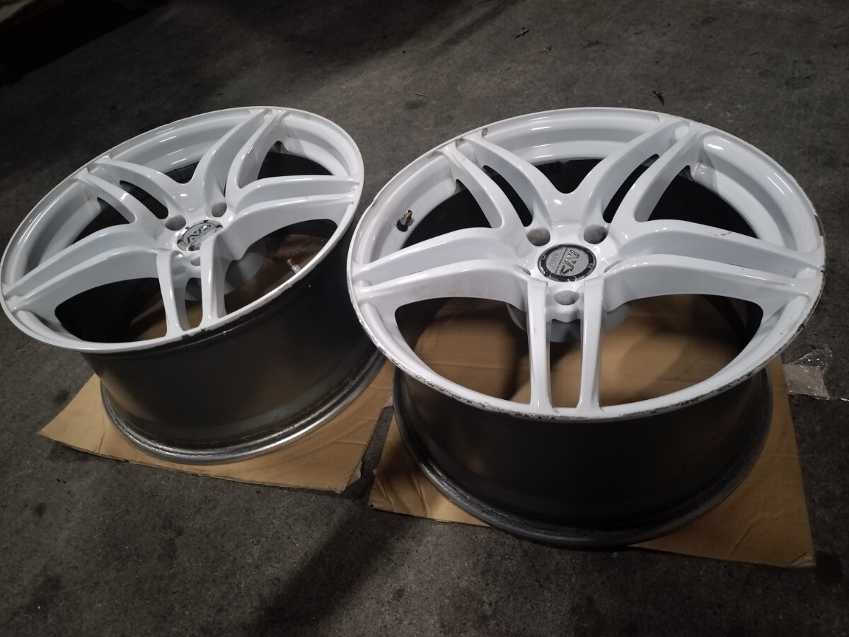 希少 YOKOHAMA AVS モデル5 18インチ 9J +20 5H 114.3 MODEL5 ドリケツ