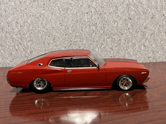 1/24 130ローレル SGX ブタケツ 深リムロンシャン シャコタン 暴走族車
