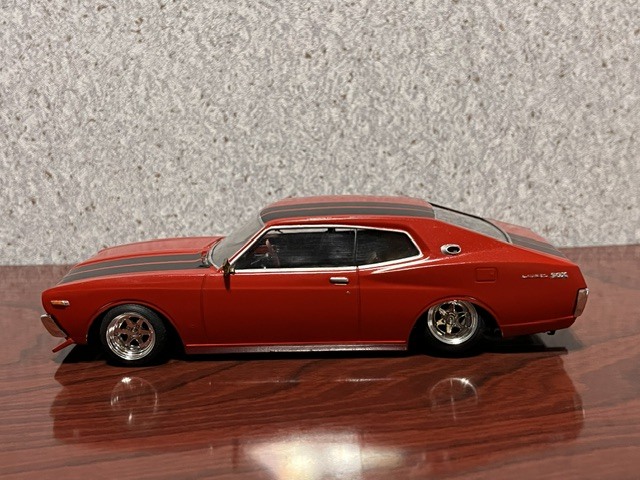 1/24 130ローレル SGX ブタケツ 深リムロンシャン シャコタン 暴走族車