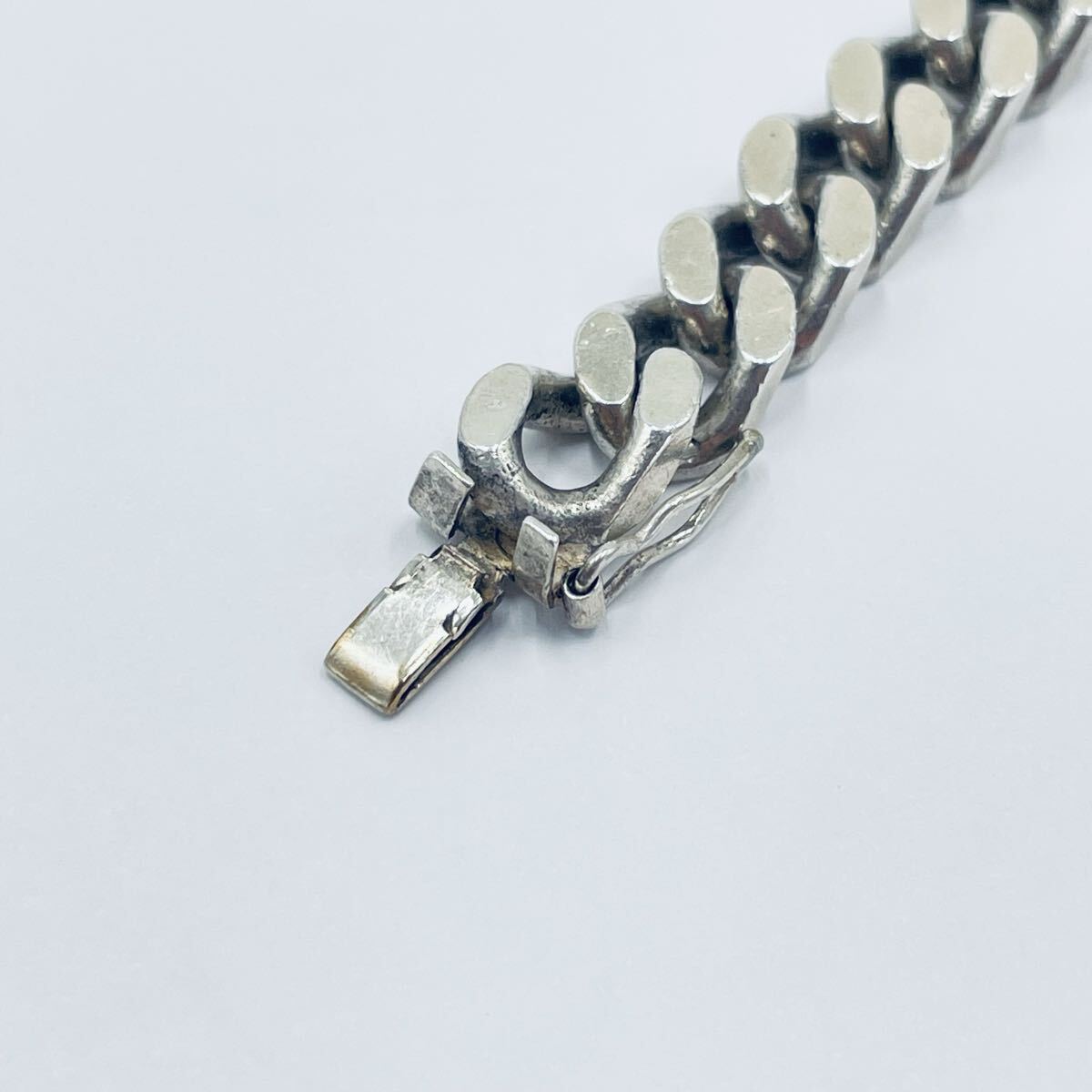 SAINT LAURENT PARIS/サンローラン AG925 シルバー 喜平チェーン