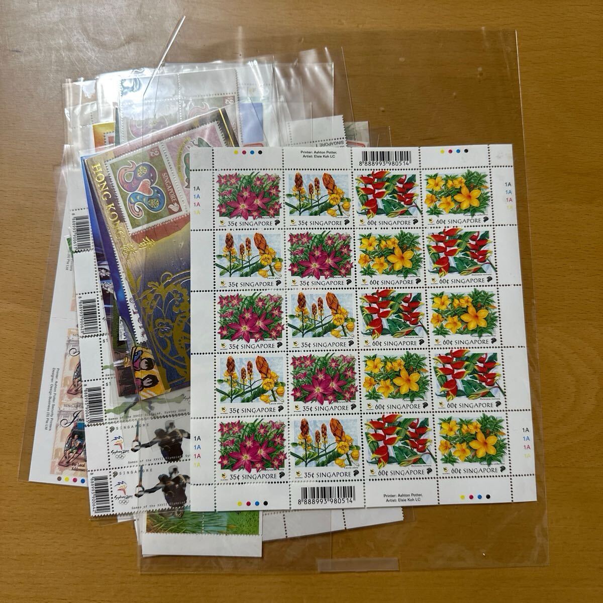 【値下げ】シンガポール　未使用切手　お花 シンガポール切手の値段と価格推移は？｜24件の売買データから