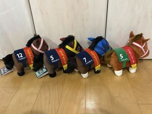 サラブレッドコレクション ぬいぐるみ 7体 スーパーサラブレッド1体