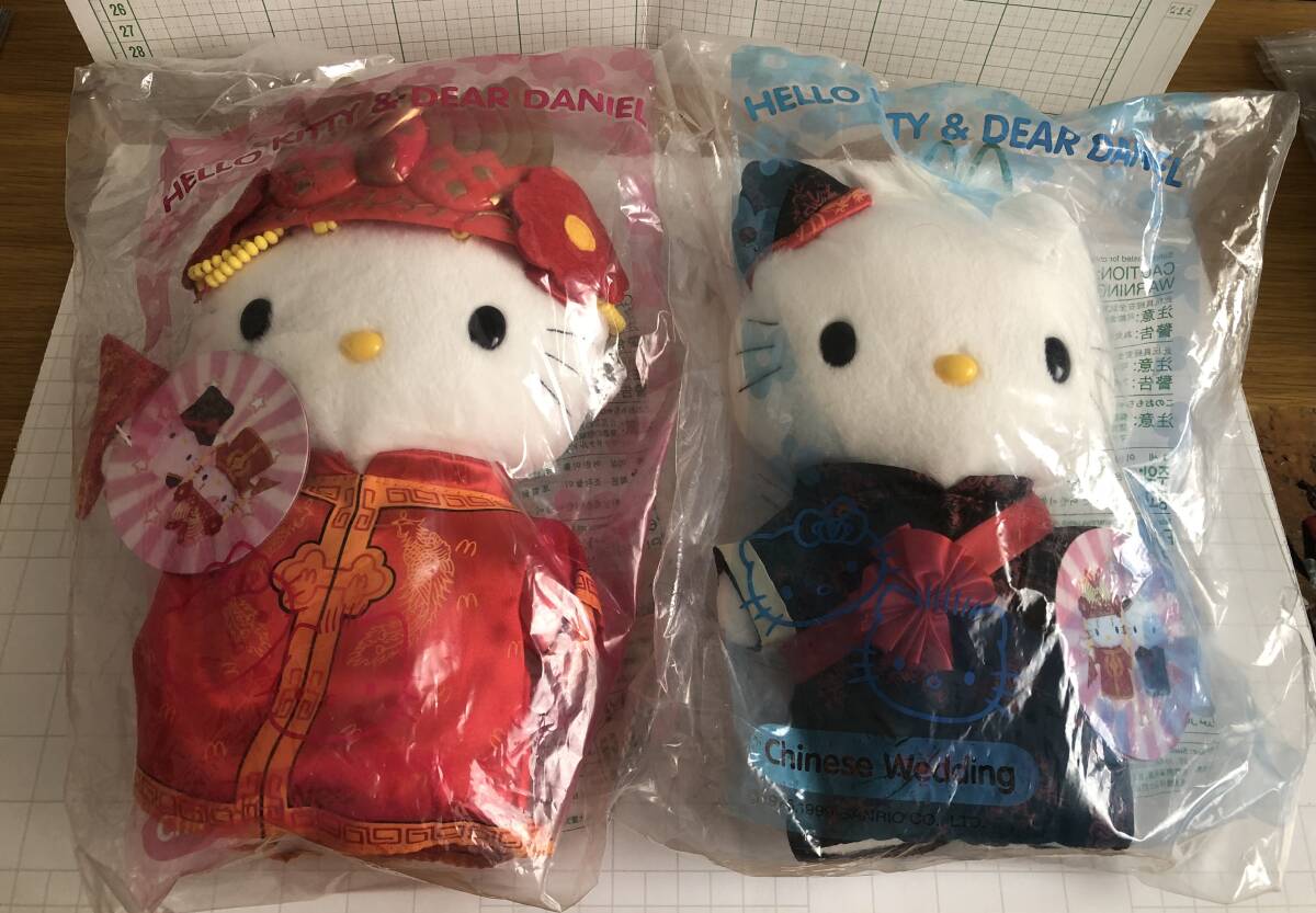 ハローキティ13体　ウエディング　マクドナルド　キティちゃん マクドナルド キティ ウェディングの値段と価格推移は？｜4件の売買