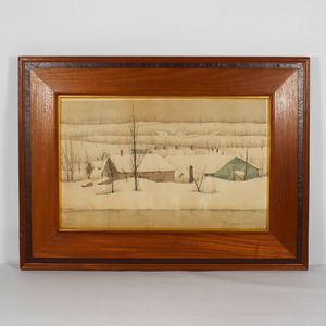 真作】○即決○福井良之助 作品1 孔版画・油彩注いだ情熱 福井良之助
