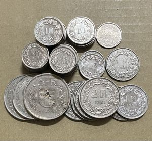 スイス コイン 1フランの値段と価格推移は？｜7件の売買データから