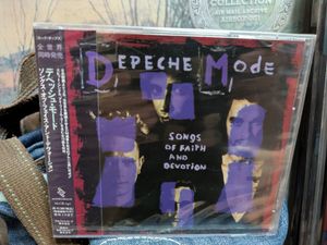 285位 デペッシュ・モード ソングス・オブ・フェイス・アンド・デヴォーション 未開封国内盤CD