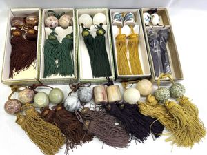 風鎮 最高級 オニックス 縞めのう石 掛け軸 重り 風鎮 オニックス (縞
