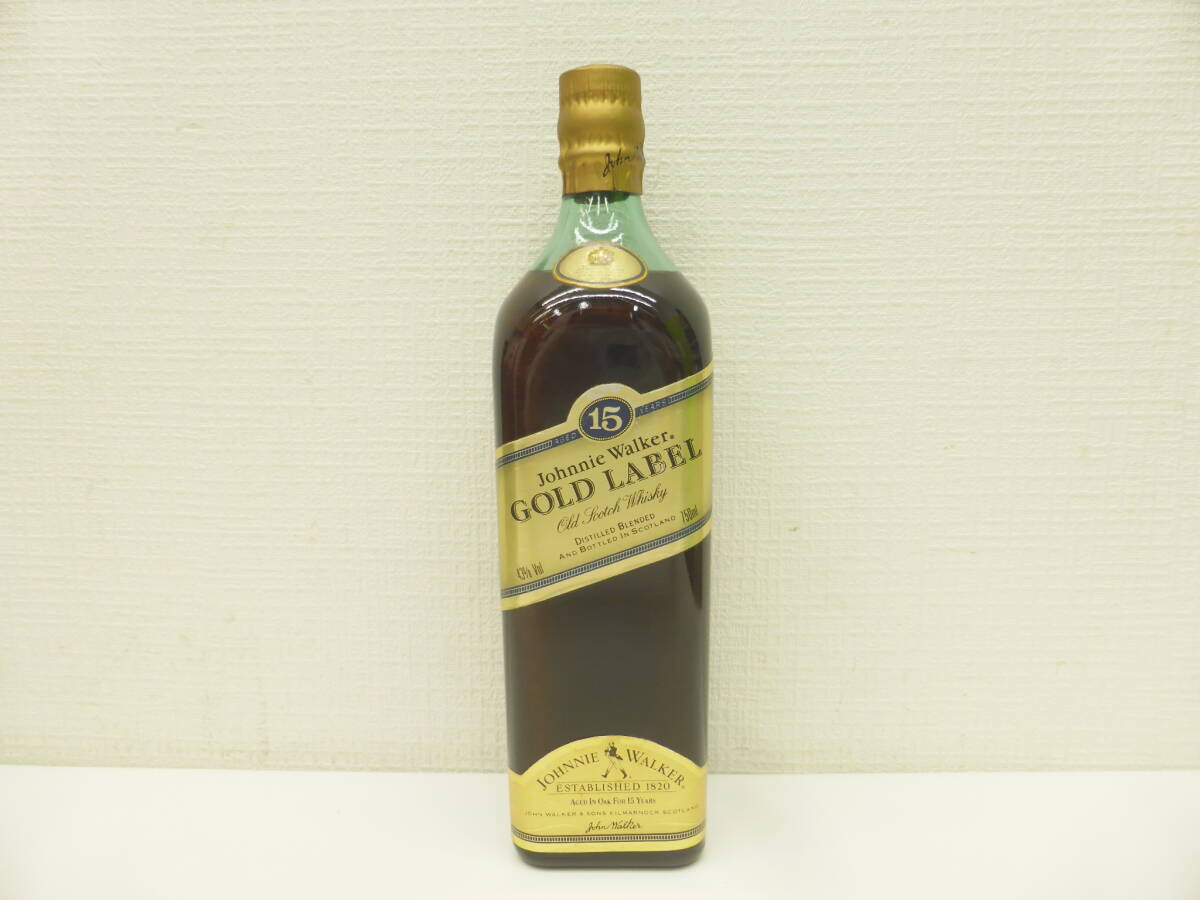 ジョニーウォーカー ゴールドラベルの値段と価格推移は？｜63件の売買