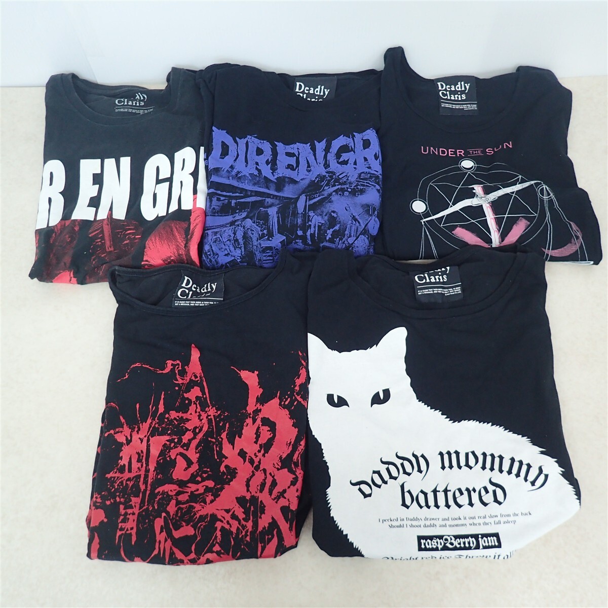 DIR EN GREY tシャツの値段と価格推移は？｜9件の売買データからDIR EN
