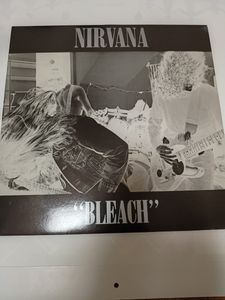371位 オリジナル白盤 NIRVANA ニルヴァーナ BLEACH ブリーチ UK TUPELO LP WHITE VINYL LTD300