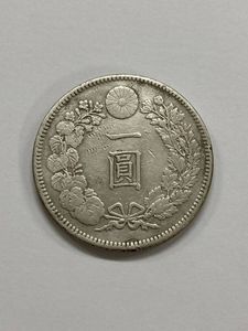 一圓　一円銀貨　明治37年　古銭 明治37年 1円銀貨の値段と価格推移は？｜14件の売買データから明治37年