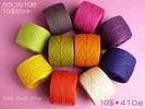 [KC9]08 カラフル10色＊色どりセット＊コットンコード糸 410gY65_1