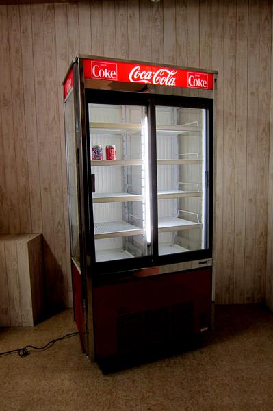 コカコーラ☆サンヨー/冷蔵ショーケース☆SHC-440/動作品/X100(温蔵