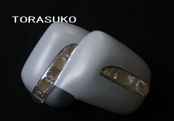 未塗装LEDウインカーミラーカバー☆ワゴンR　MH21専用　オレンジ_1