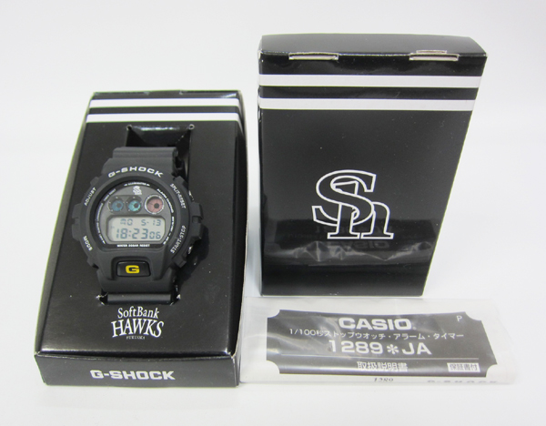 新品 G-SHOCK 川崎宗則 ムネ1000本安打記念 DW-6900ホークス公認 