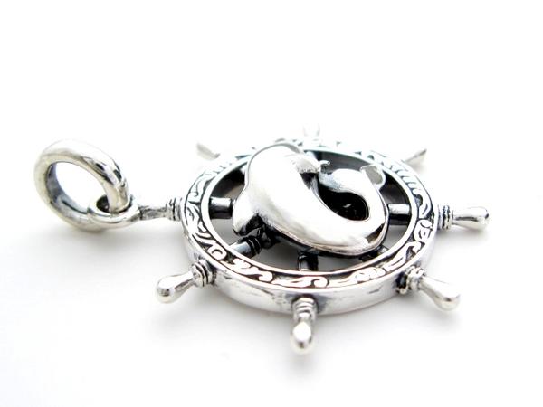 【Jina bring】234海のアクセ■ドルフィンイルカペンダントt”_3
