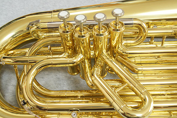 □BB♭チューバ JUPITER CB-482L フロントアクション HC付 美品(本体
