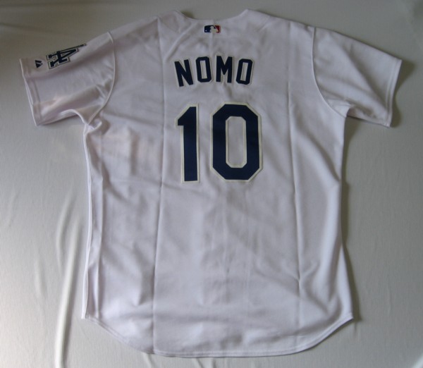 野茂英雄 03年ドジャース実使用ユニフォーム/球団証明書付きNomo(実 