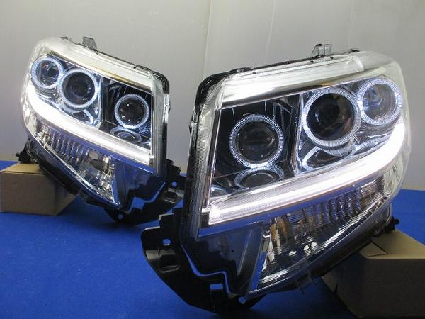 LA600新型タントカスタム 6連プロジェクターイカリング(ヘッド