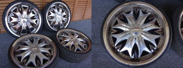 dolce ドルチェ DC20 20インチ 7.5J +50 ハリアー ムラーノ(ラジアル 