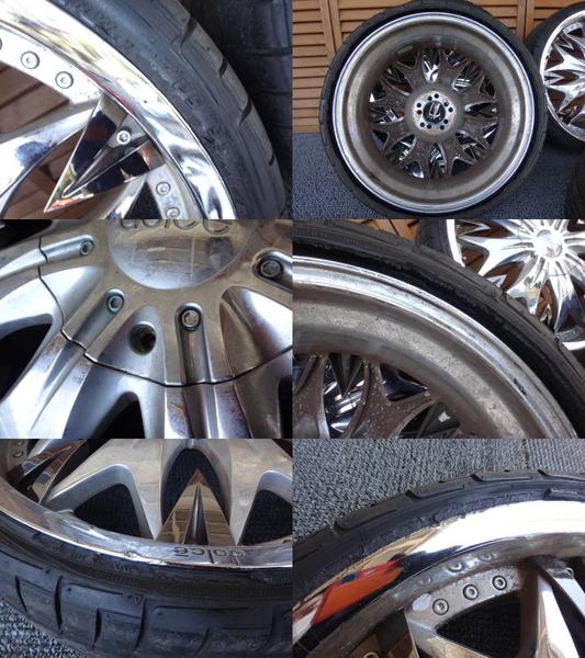 dolce ドルチェ DC20 20インチ 7.5J +50 ハリアー ムラーノ(ラジアル 