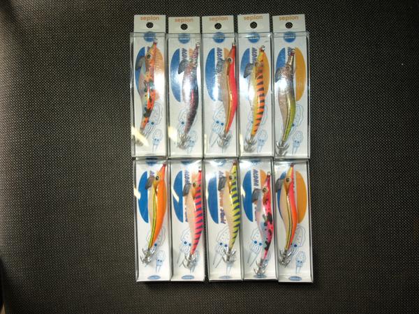 半額即決！　アロハ　セピオン3寸　　10色セット