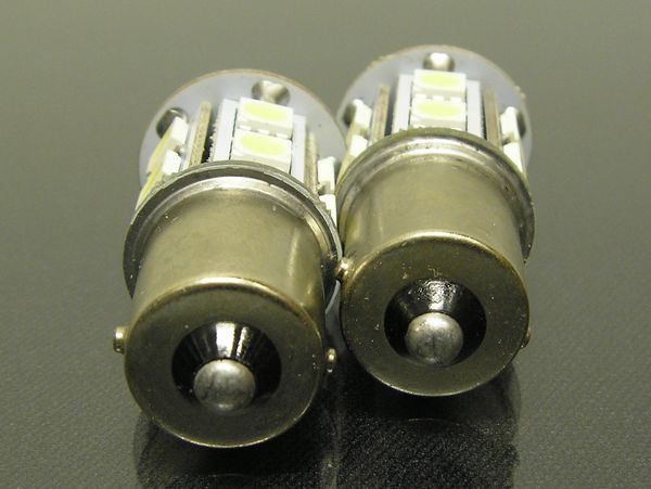 ▼24V対応 S25 BA15s LED SMD13連 シングル球 バックランプ F028_2
