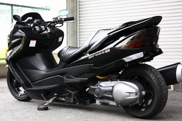 ☆スカイウェイブ250S☆CJ46☆コンプリートカスタム☆ロンホイ☆(126cc