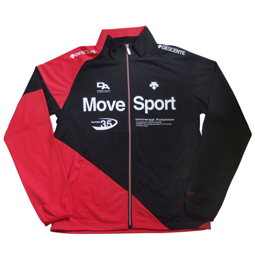 デサント　DAT1354　ジャージジャケットのみ　ブラックM　新品！