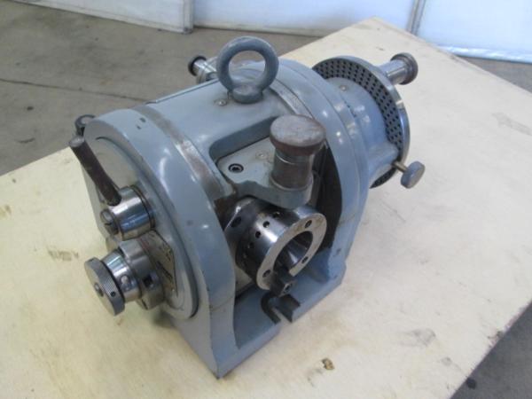 □津田駒 DIVIDING HEAD 型200-IH 万能割出台 [1028CI]7AI!(フライス盤 