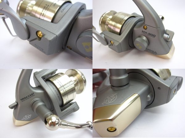 美品☆マミヤOP☆メガキャストMX-900☆送料格安☆替スプール付