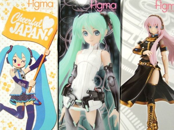 未開封 figma ボーカロイド 初音ミク 巡音ルカ 3体 SET Y1189309