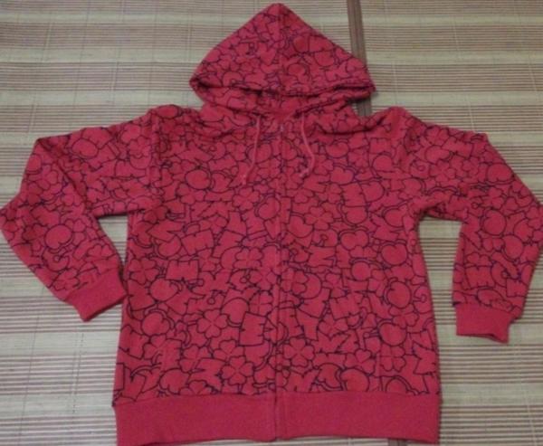 ももいろクローバーZ ５周年 通常パーカー 赤 百田夏菜子