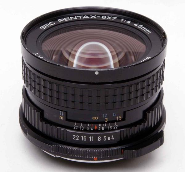ペンタックス 67 用 45mm f4 SMC 大判、中判カメラ用 家電、AV、カメラ