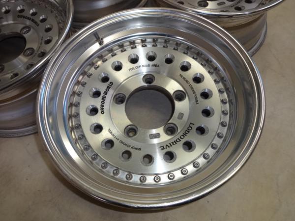 ジムニーサイズ！ロデオドライブ15インチホイールのみ4本セット(社外品 