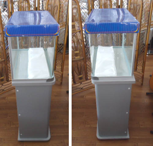 ○ テトラ 一式 水槽 RG-60 曲げ60ｃｍ キャビネット CS-60　等