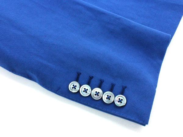 20万新品■50=M~L■GUCCI グッチ鮮烈ブルージャケット