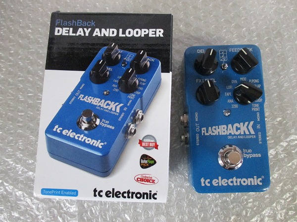 楽器・機材 tc electronic FlashBack ディレイ ルーパー
