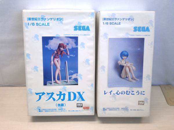 セガ 1/6 [レイ、心のむこうに，アスカDX 水着]/エヴァンゲリオン
